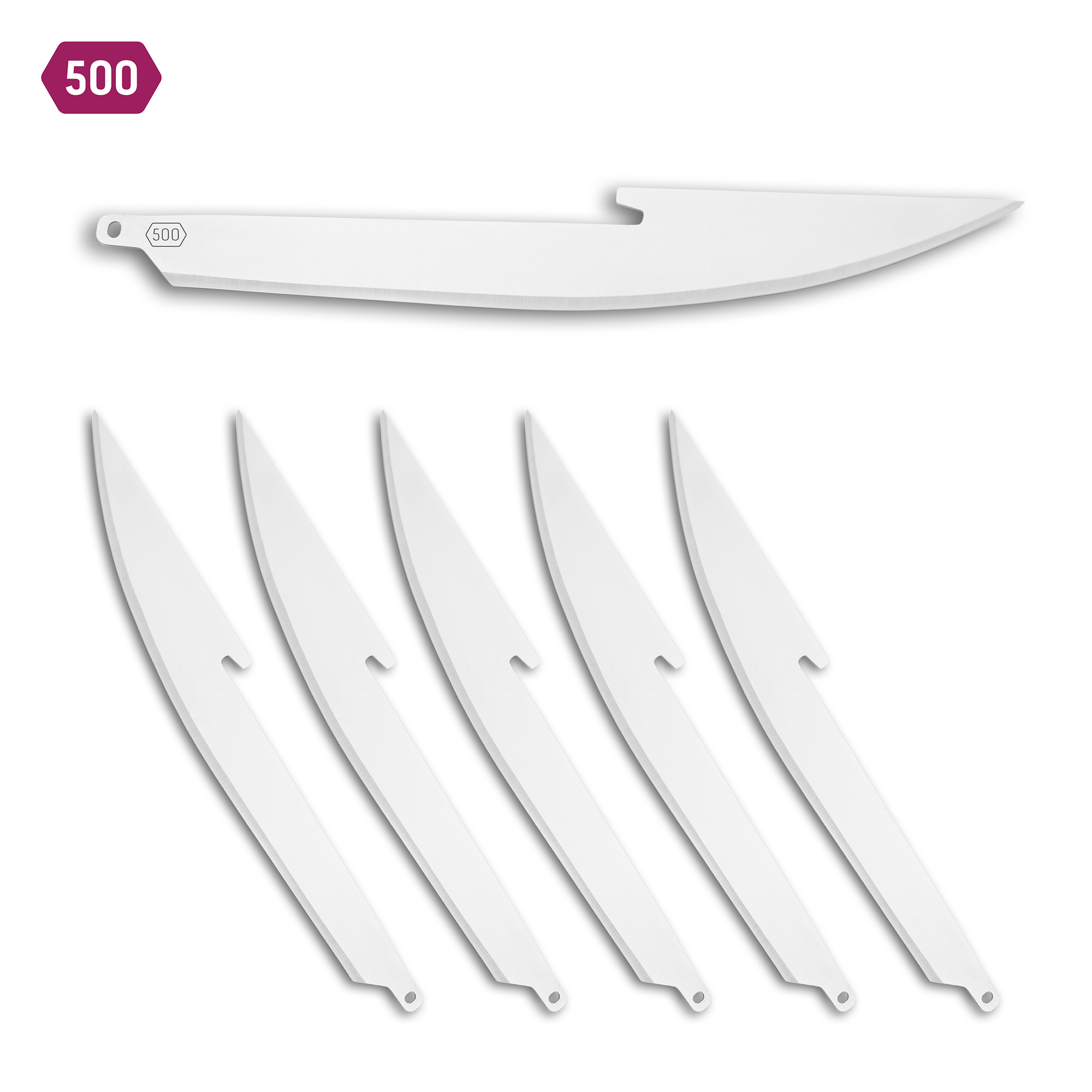Outdoor Edge 3.5 RazorSafe Replacement Sharp-Point Knife Blades, 24 Piece  Value 743404201955