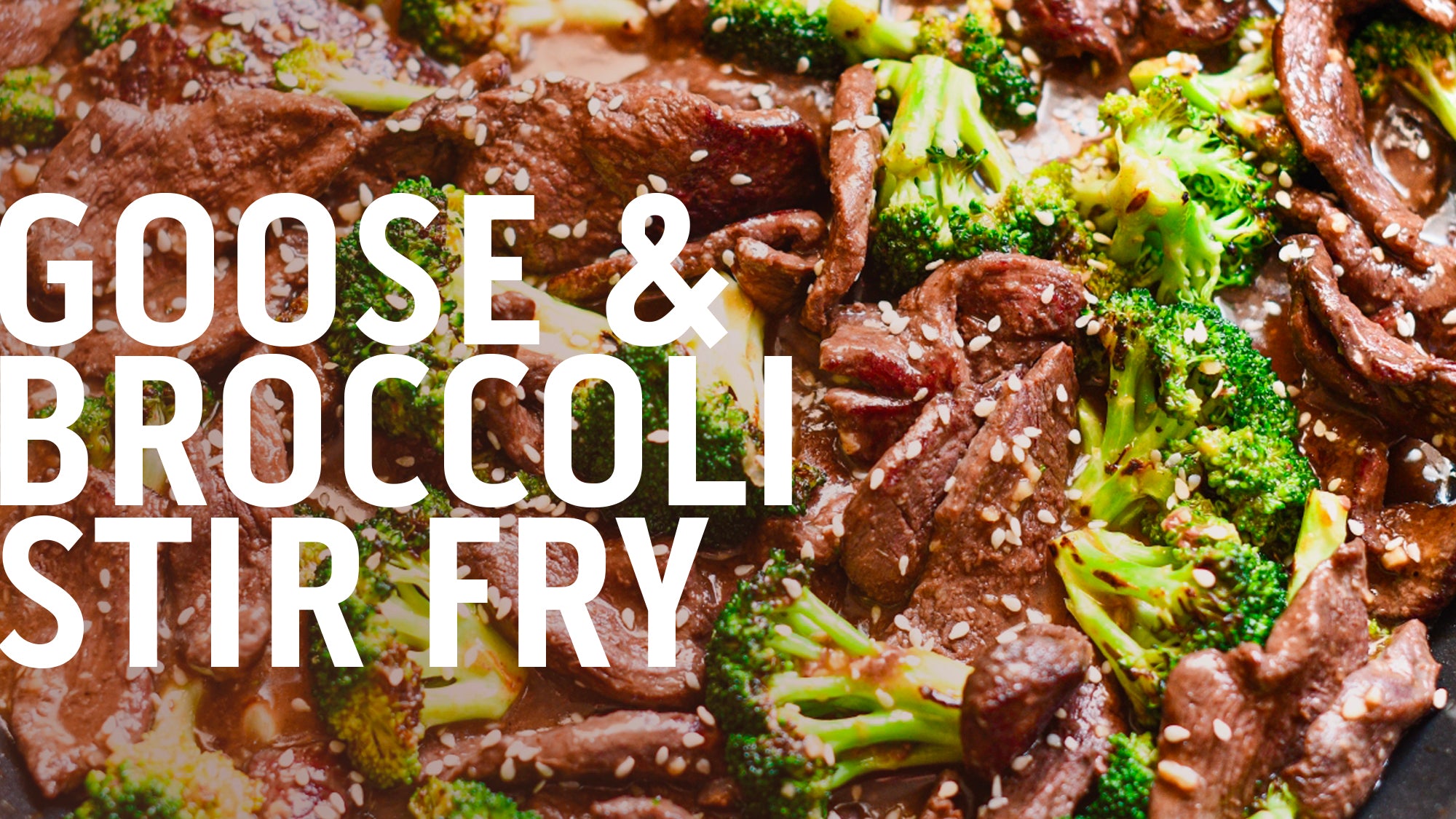 Goose and Broccoli Stir Fry