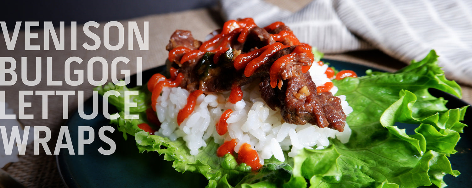 VENISON BULGOGI LETTUCE WRAPS with Annie Weisz