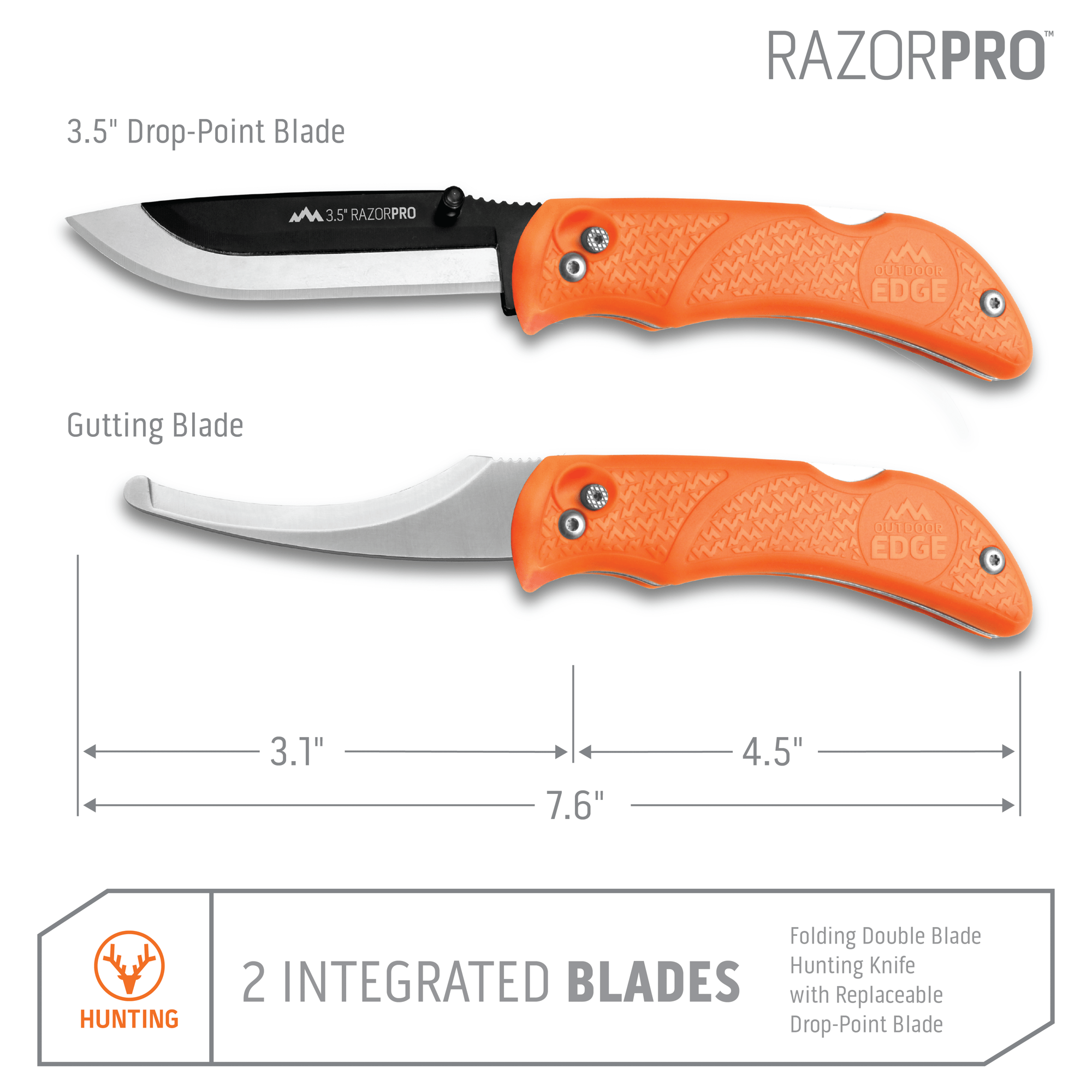 5.0 RazorSafe™ System Boning/Fillet Replacement Blades, Hunting