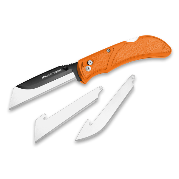 Outdoor Edge RazorSafe 6-Blade Folding Utility Knife in the Utility Knives  department at